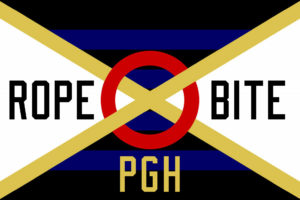 Rope Bite Pgh Pittsburgh Flag